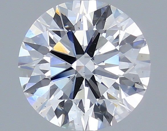 2.04 Carat Round Shaped, Ideal Cut, E Color, SI1 Clarity, IGI Certified Lab Grown Diamond