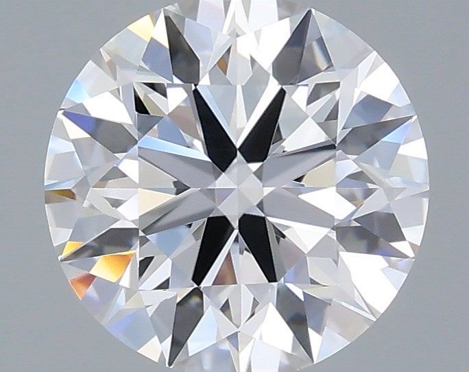1.70 Carat Round Shaped, Ideal Cut, D Color, VVS1 Clarity, IGI Certified Lab Grown Diamond