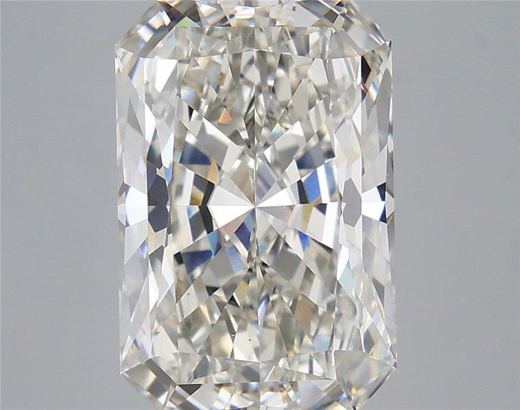 6.06 Carat Radiant Shaped, Ideal Cut, H Color, VS1 Clarity, IGI Certified Lab Grown Diamond