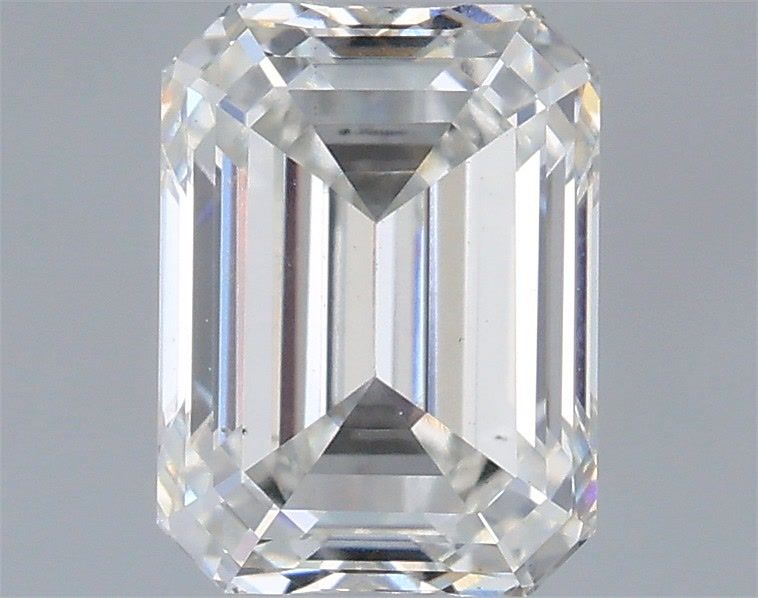 1.54 Carat Emerald Shaped, Ideal Cut, G Color, VS1 Clarity, IGI Certified Lab Grown Diamond