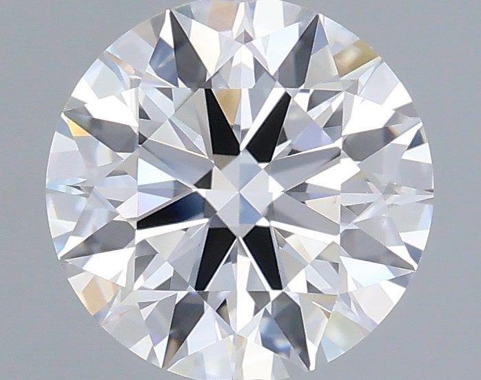 1.24 Carat Round Shaped, Ideal Cut, D Color, VS2 Clarity, IGI Certified Lab Grown Diamond