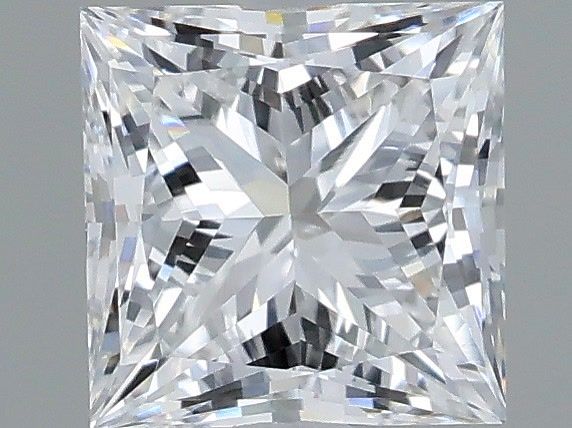 0.75 Carat Princess Shaped, Very Good Cut, D Color, VVS1 Clarity, IGI Certified Lab Grown Diamond