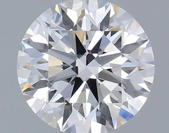 1.06 Carat Round Shaped, Ideal Cut, D Color, VVS2 Clarity, IGI Certified Lab Grown Diamond