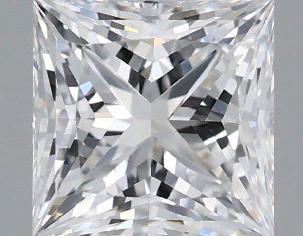 1.06 Carat Princess Shaped, Ideal Cut, D Color, VVS1 Clarity, IGI Certified Lab Grown Diamond