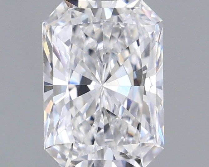0.98 Carat Radiant Shaped, Ideal Cut, D Color, VS1 Clarity, IGI Certified Lab Grown Diamond