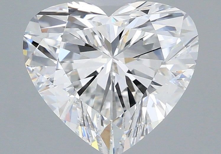 2.00 Carat Heart Shaped, Ideal Cut, E Color, VS1 Clarity, IGI Certified Lab Grown Diamond