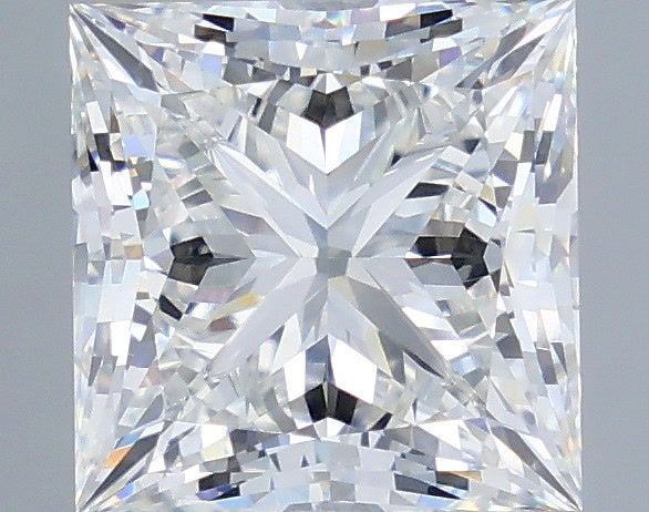 3.41 Carat Princess Shaped, Ideal Cut, G Color, VVS2 Clarity, IGI Certified Lab Grown Diamond