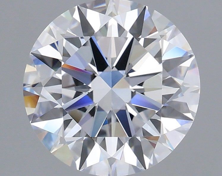 2.00 Carat Round Shaped, Excellent Cut, F Color, VVS1 Clarity, IGI Certified Lab Grown Diamond