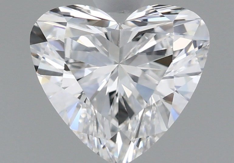 1.01 Carat Heart Shaped, Ideal Cut, E Color, VVS1 Clarity, IGI Certified Lab Grown Diamond
