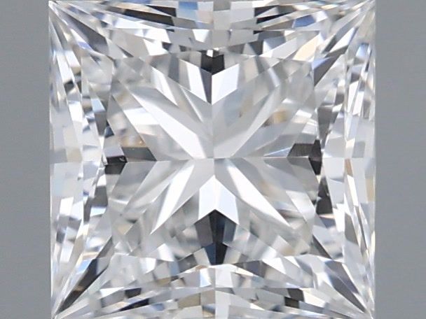 1.08 Carat Princess Shaped, Very Good Cut, E Color, VVS2 Clarity, IGI Certified Lab Grown Diamond