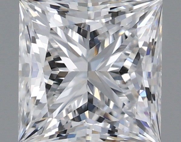 1.22 Carat Princess Shaped, Ideal Cut, D Color, VVS2 Clarity, IGI Certified Lab Grown Diamond