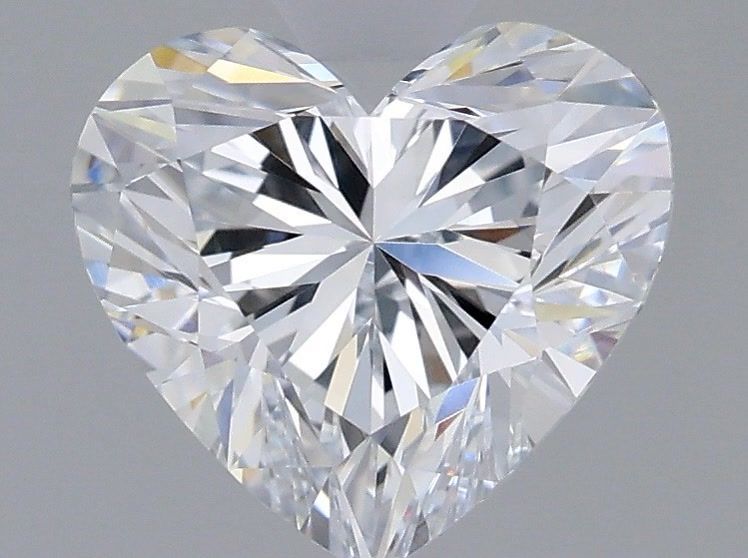 1.56 Carat Heart Shaped, Excellent Cut, D Color, VVS1 Clarity, IGI Certified Lab Grown Diamond