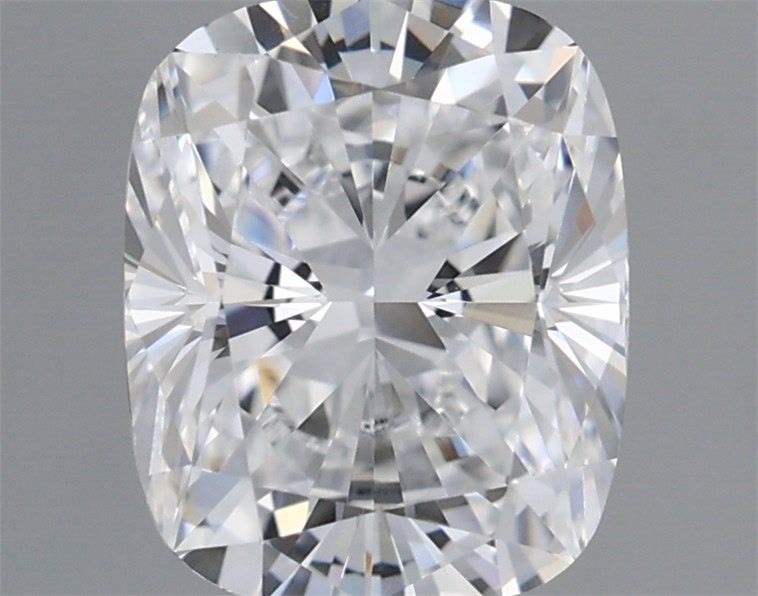 1.01 Carat Cushion Shaped, Ideal Cut, D Color, VVS2 Clarity, IGI Certified Lab Grown Diamond