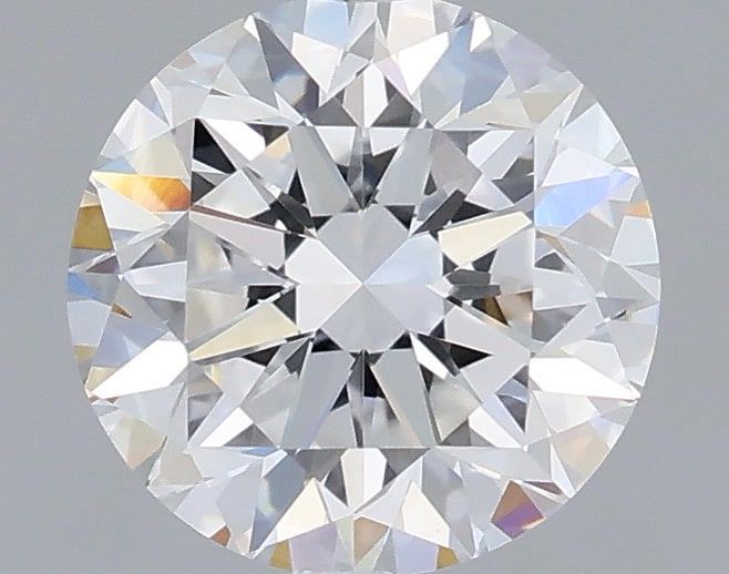 1.24 Carat Round Shaped, Very Good Cut, D Color, VVS2 Clarity, IGI Certified Lab Grown Diamond