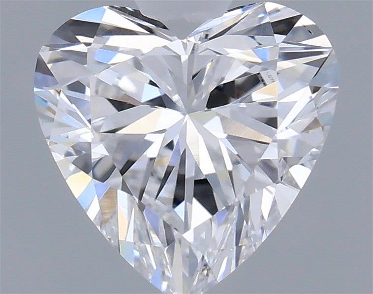 0.55 Carat Heart Shaped, Very Good Cut, D Color, VS1 Clarity, IGI Certified Lab Grown Diamond