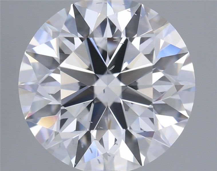 1.80 Carat Round Shaped, Excellent Cut, D Color, SI1 Clarity, IGI Certified Lab Grown Diamond