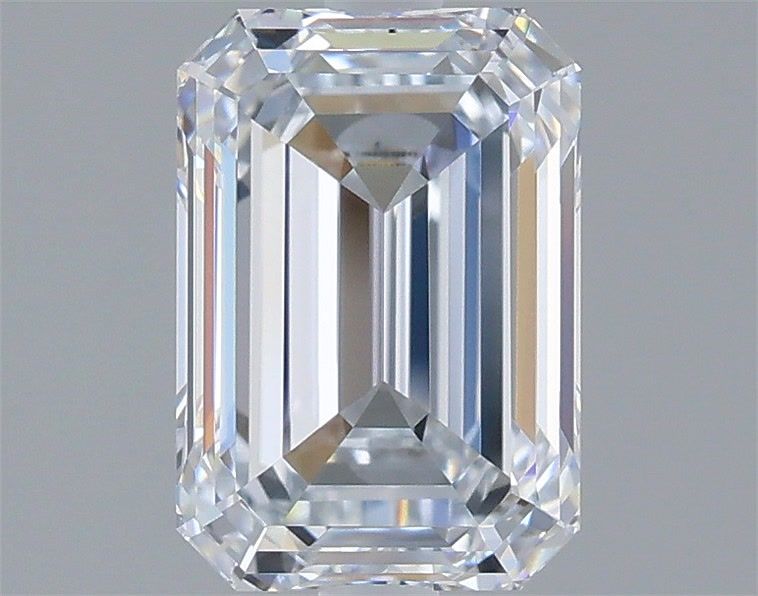 2.23 Carat Emerald Shaped, Ideal Cut, G Color, VVS1 Clarity, IGI Certified Lab Grown Diamond