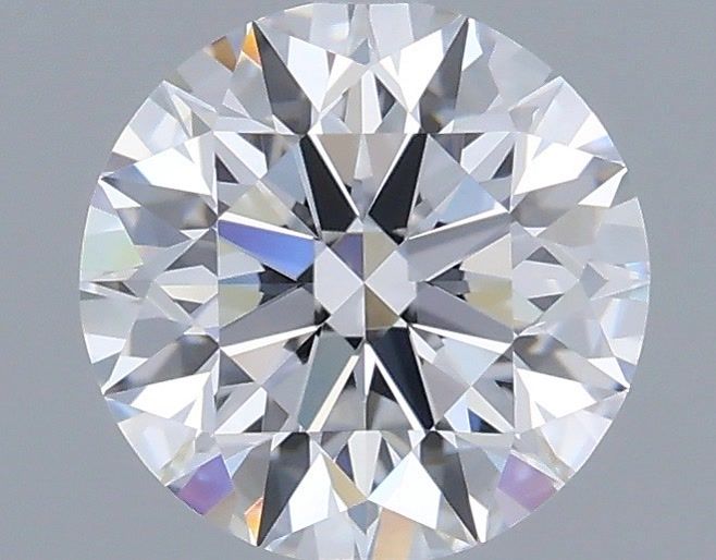 0.86 Carat Round Shaped, Excellent Cut, D Color, VVS2 Clarity, IGI Certified Lab Grown Diamond