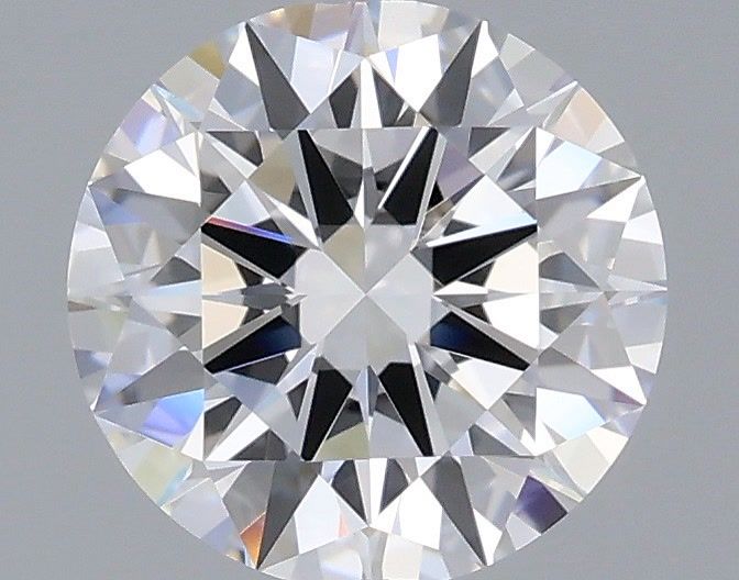 1.37 Carat Round Shaped, Excellent Cut, D Color, VVS2 Clarity, IGI Certified Lab Grown Diamond