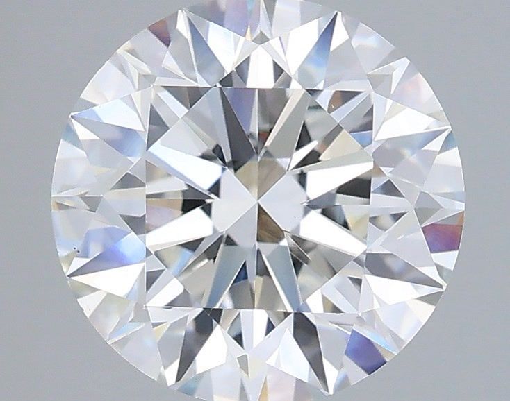 2.71 Carat Round Shaped, Ideal Cut, E Color, VVS2 Clarity, IGI Certified Lab Grown Diamond