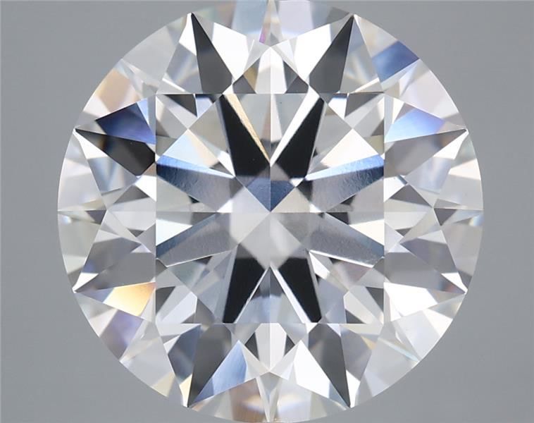 8.06 Carat Round Shaped, Ideal Cut, E Color, VVS2 Clarity, IGI Certified Lab Grown Diamond