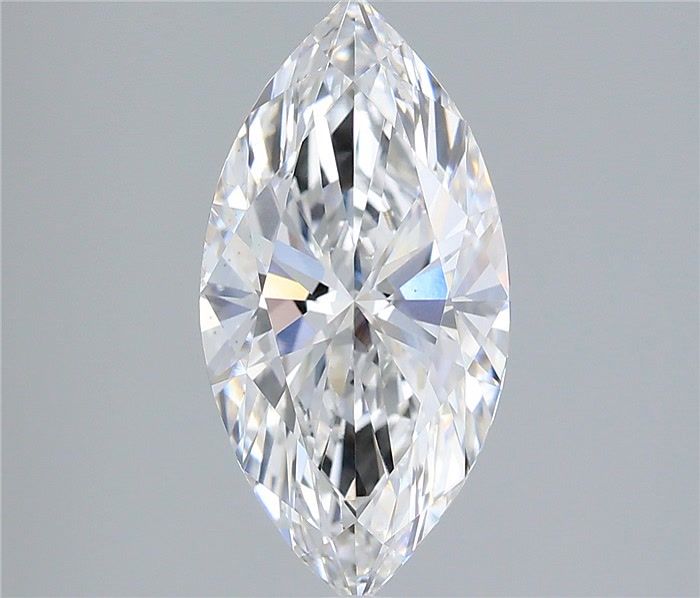 2.90 Carat Marquise Shaped, Ideal Cut, E Color, VS2 Clarity, IGI Certified Lab Grown Diamond