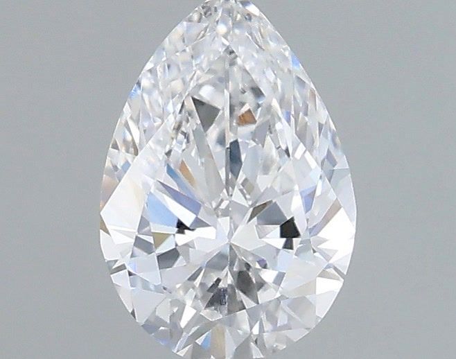 0.52 Carat Pear Shaped, Very Good Cut, D Color, VVS2 Clarity, IGI Certified Lab Grown Diamond