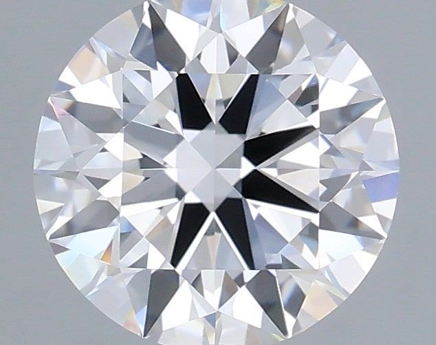 1.04 Carat Round Shaped, Ideal Cut, D Color, VVS2 Clarity, IGI Certified Lab Grown Diamond