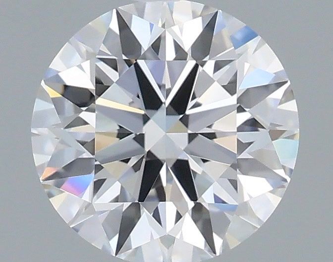 1.05 Carat Round Shaped, Ideal Cut, D Color, VVS2 Clarity, IGI Certified Lab Grown Diamond