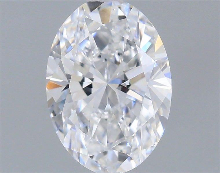 0.54 Carat Oval Shaped, Very Good Cut, D Color, VS1 Clarity, IGI Certified Lab Grown Diamond