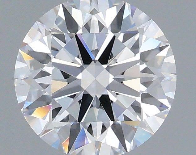 1.36 Carat Round Shaped, Excellent Cut, D Color, VVS2 Clarity, IGI Certified Lab Grown Diamond
