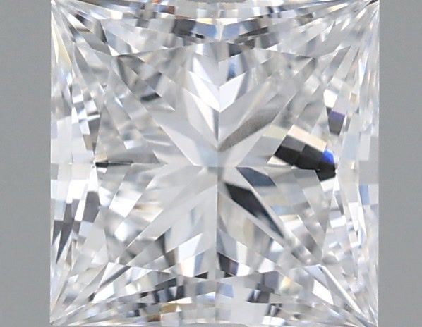 1.05 Carat Princess Shaped, Very Good Cut, D Color, VVS2 Clarity, IGI Certified Lab Grown Diamond
