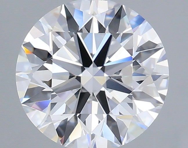 1.58 Carat Round Shaped, Ideal Cut, D Color, VS1 Clarity, IGI Certified Lab Grown Diamond