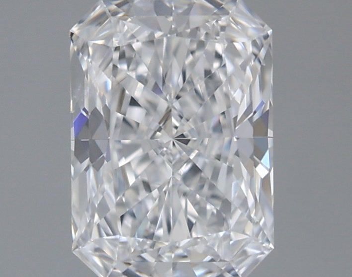 1.00 Carat Radiant Shaped, Ideal Cut, D Color, SI1 Clarity, IGI Certified Lab Grown Diamond