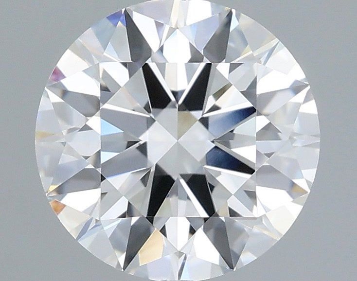 1.70 Carat Round Shaped, Ideal Cut, D Color, VVS2 Clarity, IGI Certified Lab Grown Diamond