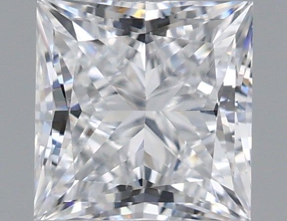 1.05 Carat Princess Shaped, Very Good Cut, D Color, VVS2 Clarity, IGI Certified Lab Grown Diamond