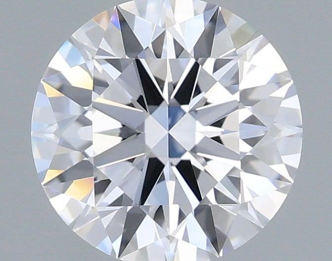 1.07 Carat Round Shaped, Ideal Cut, D Color, VVS2 Clarity, IGI Certified Lab Grown Diamond