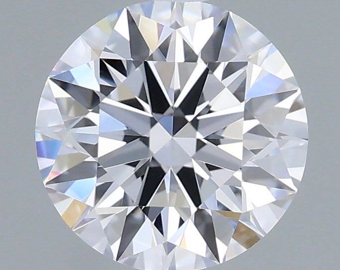 1.07 Carat Round Shaped, Ideal Cut, D Color, VVS2 Clarity, IGI Certified Lab Grown Diamond