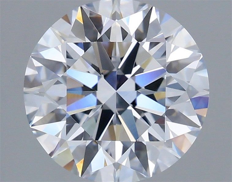 2.08 Carat Round Shaped, Ideal Cut, F Color, IF Clarity, IGI Certified Lab Grown Diamond