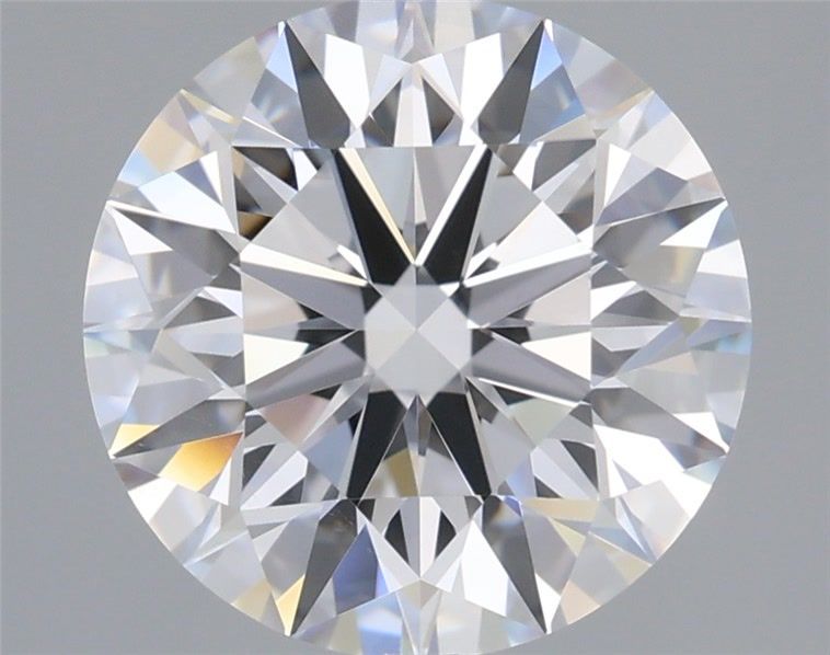 2.50 Carat Round Shaped, Excellent Cut, D Color, VVS2 Clarity, GIA Certified Lab Grown Diamond