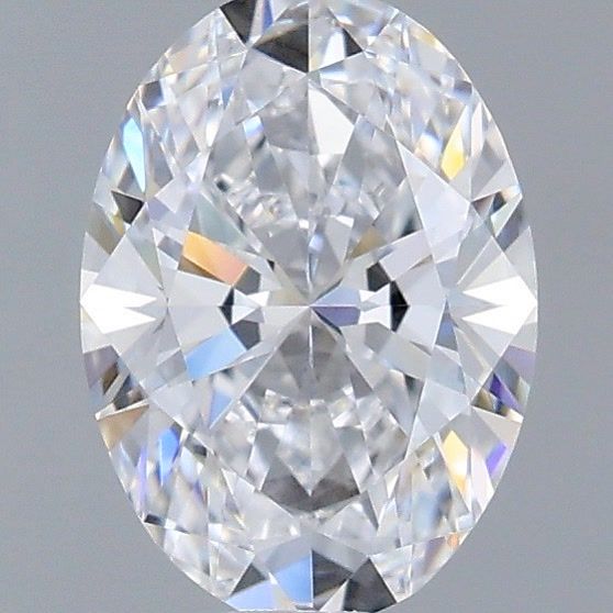 1.27 Carat Oval Shaped, Very Good Cut, D Color, VS1 Clarity, IGI Certified Lab Grown Diamond