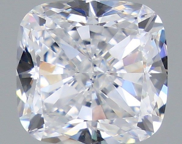 1.50 Carat Cushion Shaped, Very Good Cut, D Color, VS2 Clarity, IGI Certified Lab Grown Diamond