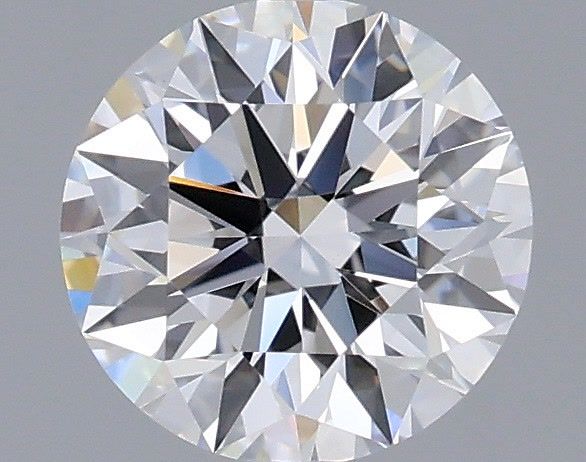 1.03 Carat Round Shaped, Ideal Cut, D Color, VVS2 Clarity, IGI Certified Lab Grown Diamond