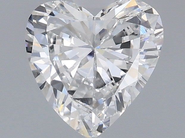 0.59 Carat Heart Shaped, Very Good Cut, D Color, VS1 Clarity, IGI Certified Lab Grown Diamond