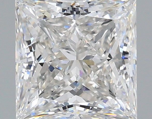 2.02 Carat Princess Shaped, Excellent Cut, F Color, VVS2 Clarity, IGI Certified Lab Grown Diamond