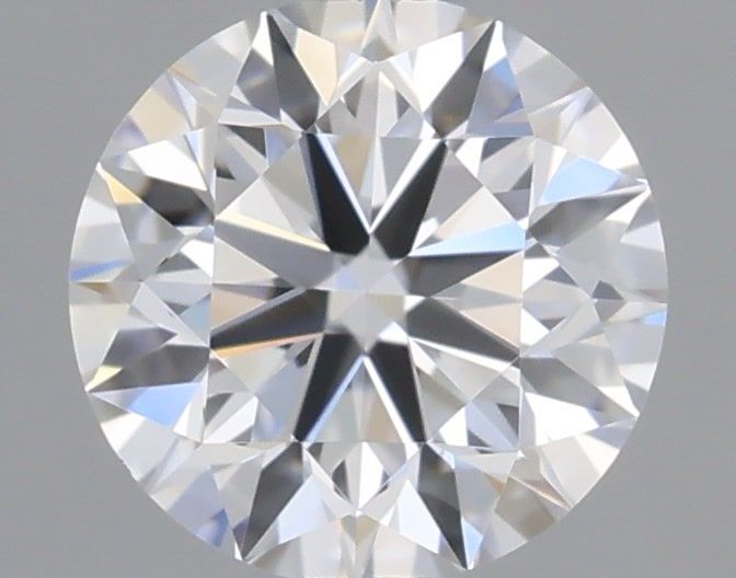 0.34 Carat Round Shaped, Excellent Cut, D Color, VVS2 Clarity, IGI Certified Lab Grown Diamond