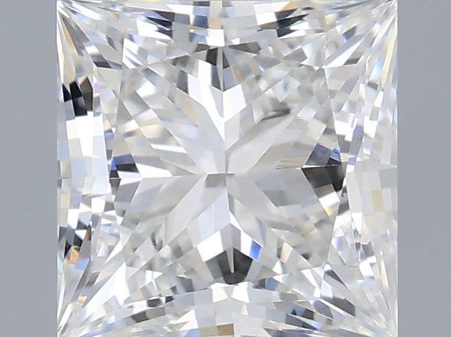 0.76 Carat Princess Shaped, Very Good Cut, E Color, VVS1 Clarity, IGI Certified Lab Grown Diamond