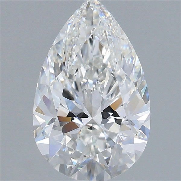 1.51 Carat Pear Shaped, Excellent Cut, F Color, VS1 Clarity, IGI Certified Lab Grown Diamond