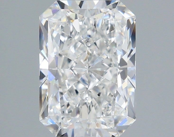 2.10 Carat Radiant Shaped, Excellent Cut, E Color, VS1 Clarity, IGI Certified Lab Grown Diamond