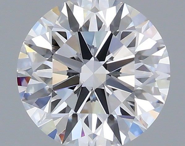1.03 Carat Round Shaped, Ideal Cut, D Color, VVS2 Clarity, IGI Certified Lab Grown Diamond